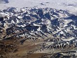 Nasa 4 ISS008-E-13303 Everest, Lhotse, Nuptse, Gyachung Kang, Cho Oyu From North Nasa photo from the north spanning the North Face of Everest, Lhotse, Nuptse, Gyachung Kang, and Cho Oyu just to the right of centre beyond the brown Tingri plain.